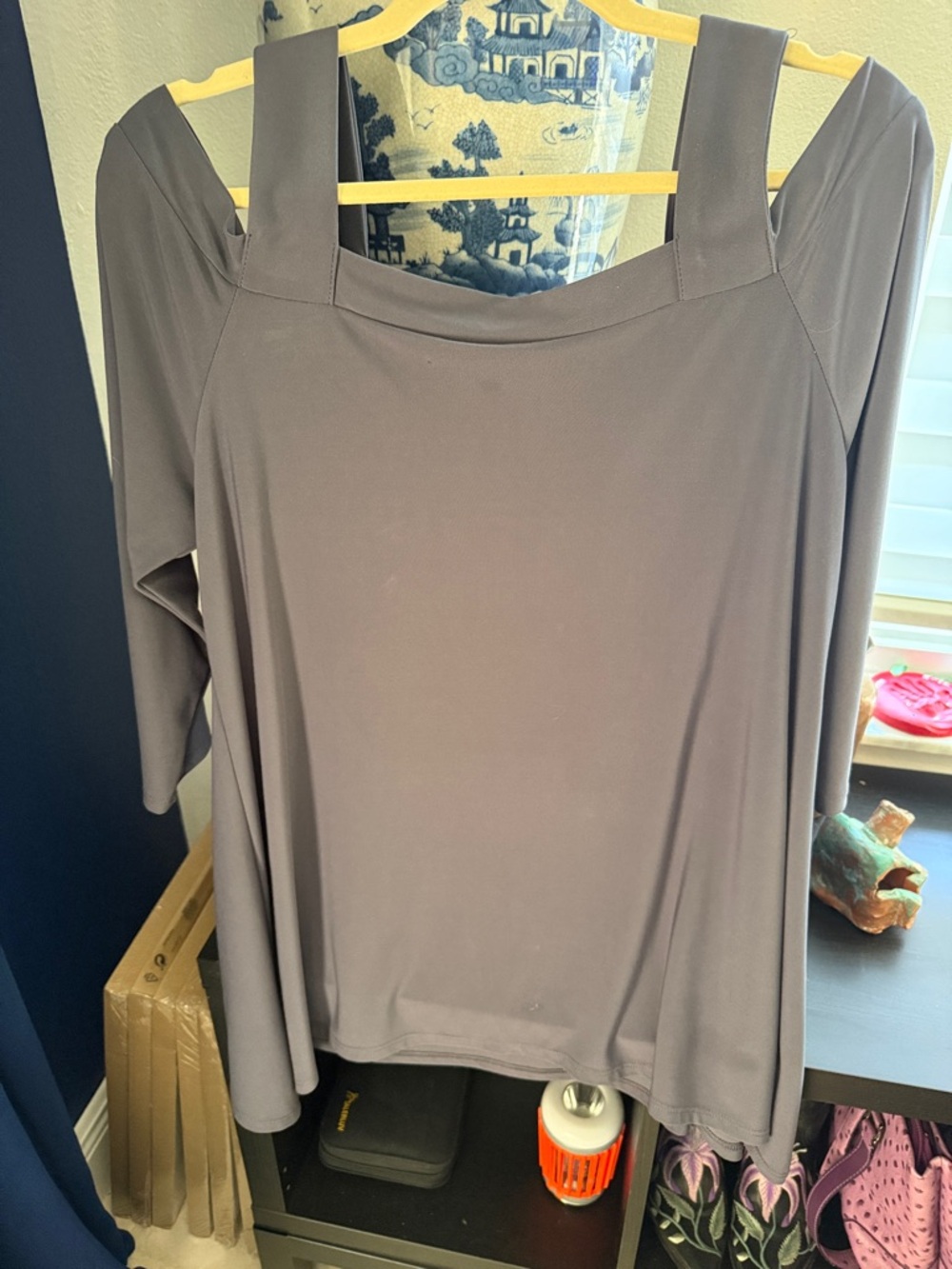 Last Tango/like Sympli Top with open shoulder size 10-12